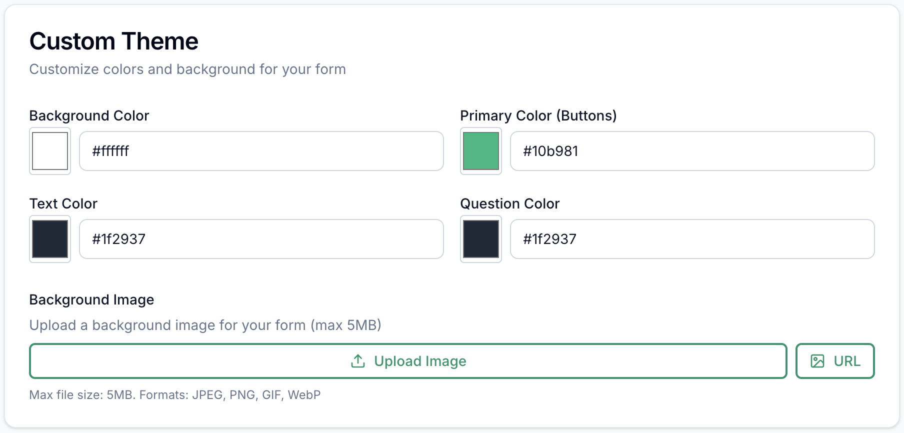 Customize Look and Feel of the Forms screenshot
